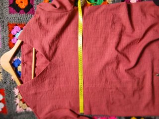 Vestido rosa con bolsillos