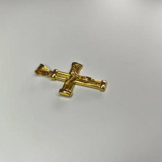 Colgante Cruz Oro 18K