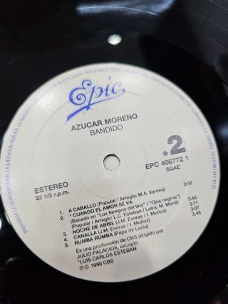 Vinilo Azúcar Moreno - Bandido