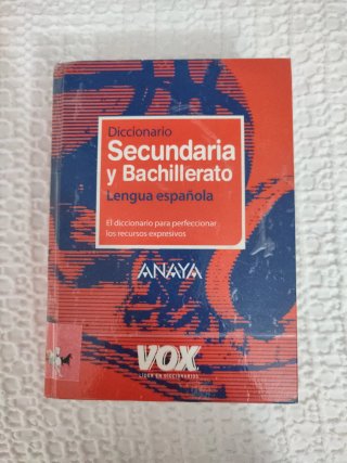 Diccionario secundaria y bachillerato lengua es...