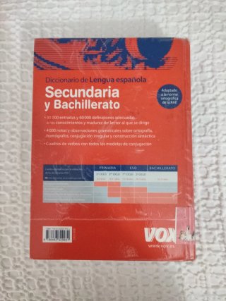 Diccionario secundaria y bachillerato lengua es...