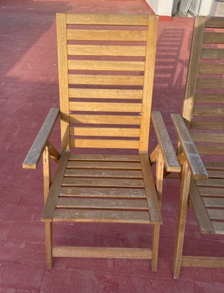 IKEA NÄMMARÖ Sillas jardín reclinables x2