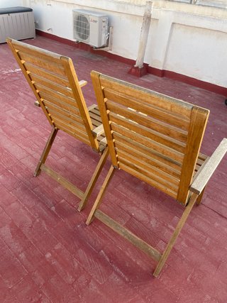 IKEA NÄMMARÖ Sillas jardín reclinables x2