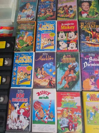Lote 43 Películas Disney VHS