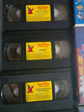 Lote 43 Películas Disney VHS