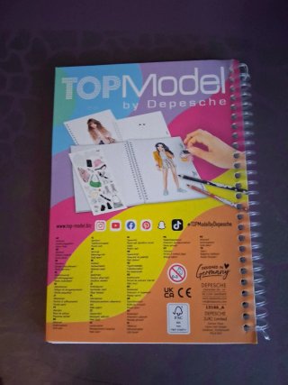 Libro Top Model para colorear