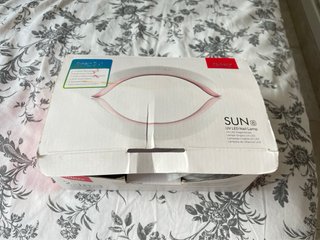 Lámpara Uñas UV LED SUNUV 48W + 7 Esmaltes Gel.