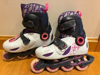 Patines Oxelo Play 5 Niña Talla Ajustable 30-32