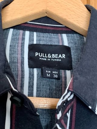 Camisa de hombre Pull&Bear-Talla M.