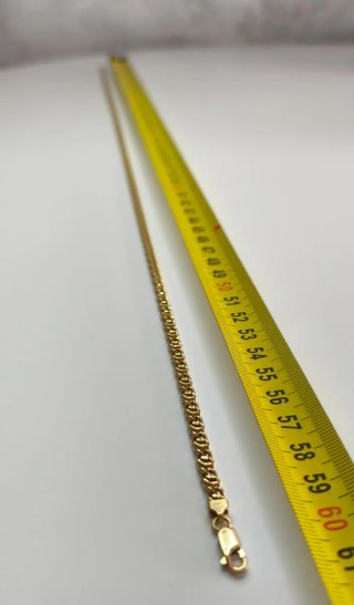 Cadena Oro 18K Eslabón Barbado Doble