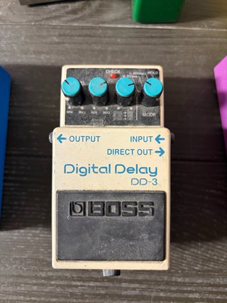 Boss DD-3 Digital Delay Pedal