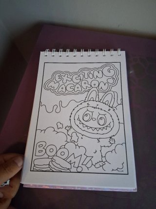 Libro de colorear Labubu