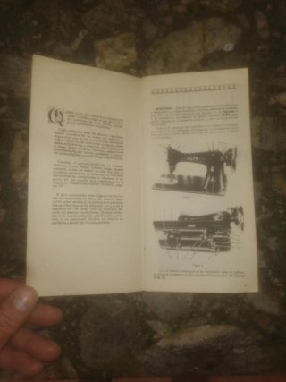 Manual Instrucciones Alfa Máquina Coser Bordar