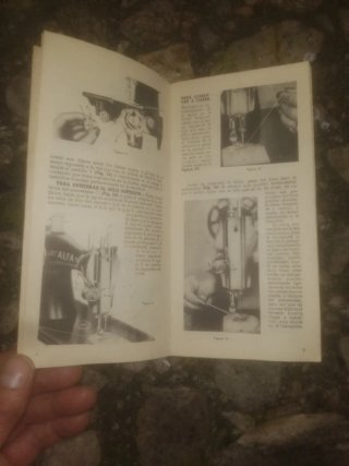 Manual Instrucciones Alfa Máquina Coser Bordar