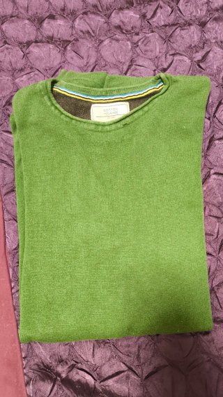Jersey hombre talla M verde