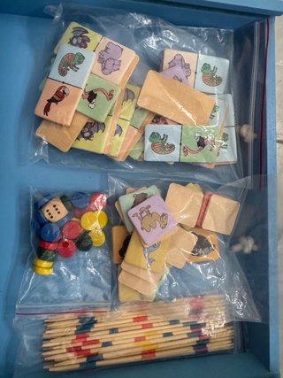 Juegos Clásicos de Mesa 6 en 1 Playland
