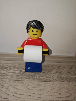 Portarotolo stile Lego Uomo