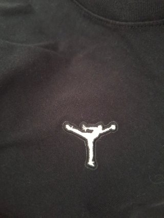 Camiseta Jordan Negra Básica