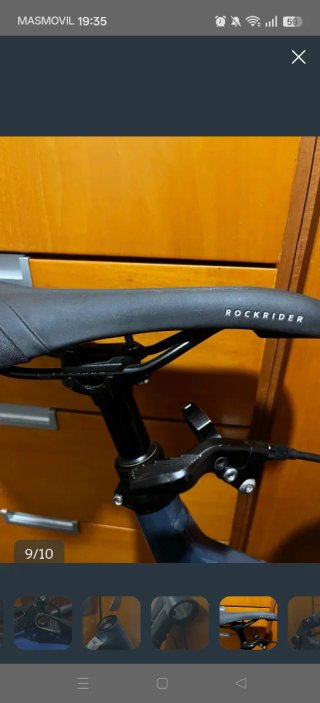 Cuadro aluminio doble suspensión XL 29