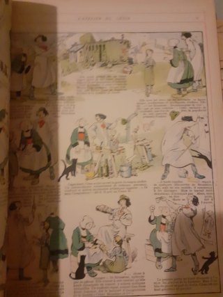 2 cómics Becassine 1947