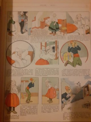 2 cómics Becassine 1947