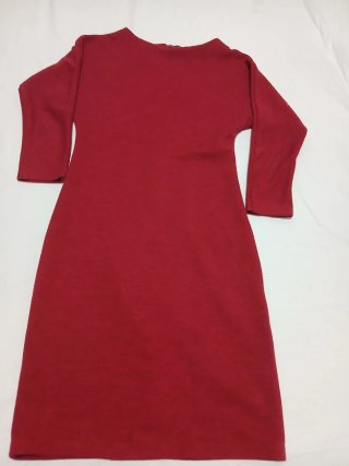 Vestido Otoño Rojo