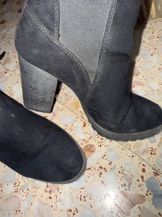 Botas de tacón negras