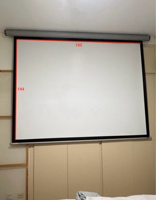Pantalla Proyección Eléctrica 100 Proyector