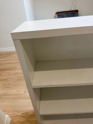 Librería maciza 150x28x100cm. Hecha x carpintero