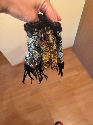 Botas Desigual Denim con Adorno Étnico