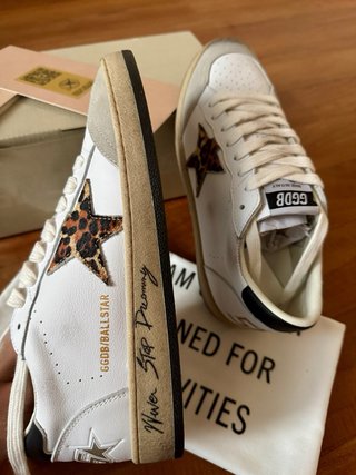 Golden Goose Ball Star Stella Leopardata