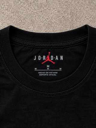 Camiseta Jordan Air Negra