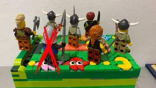 LEGO Lote de 6 Figuras Lego Vikingos