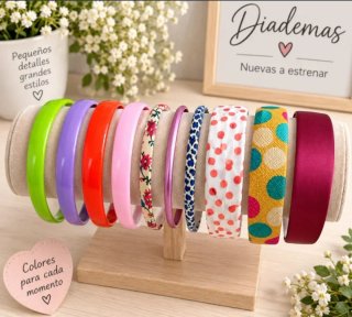 Diademas 10 unidades, pack número 1
