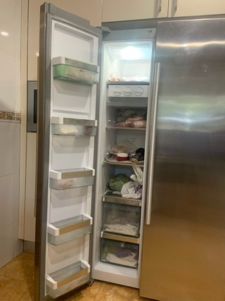 Nevera Siemens Acero Inoxidable 2 Puertas