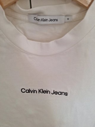 Camiseta Calvin Klein Blanca Talla M
