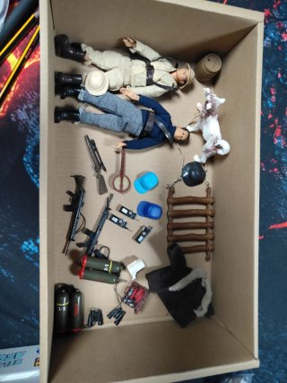 2 Figuras Madelman con complementos de 1983