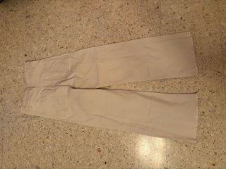 Pantalón vaquero campana Zara blanco