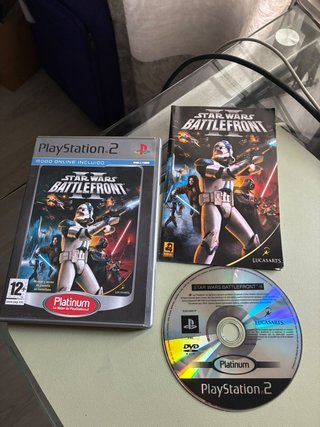 Star Wars Battlefront II PS2 Platinum PAL España