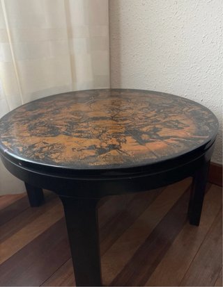 Mesa redonda diseño mapa estelar