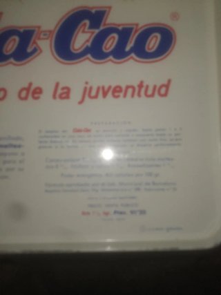 Lata antigua Cola-Cao
