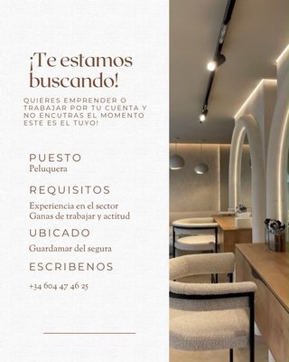 BUSCAMOS PROFESIONAL DE PELUQUERÍA