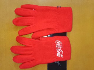 Guantes Coca-Cola Rojos