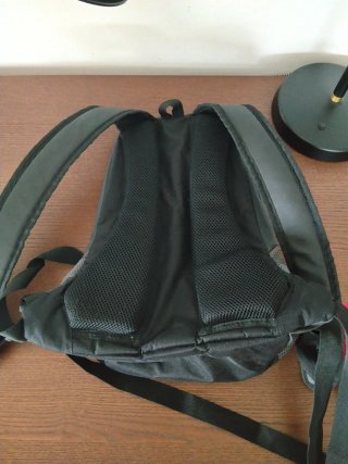 Mochila transporte perro negra