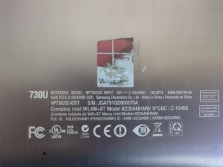 Laptop Samsung 730U
