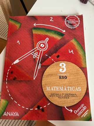 Matemáticas 3 ESO