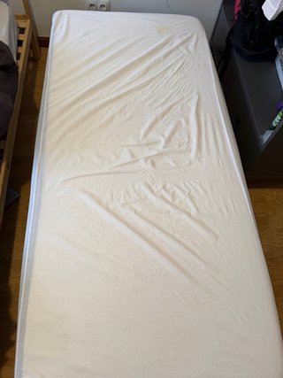 Cama plegable individual con colchón