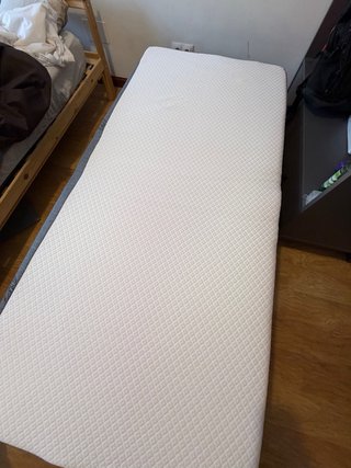 Cama plegable individual con colchón