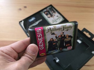 Juego The Addams Family Megadrive