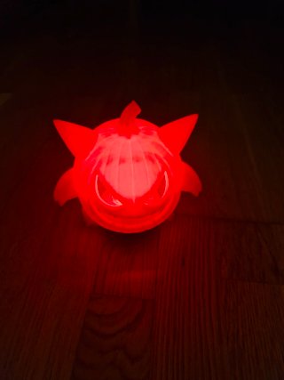 Gengar calabaza halloween